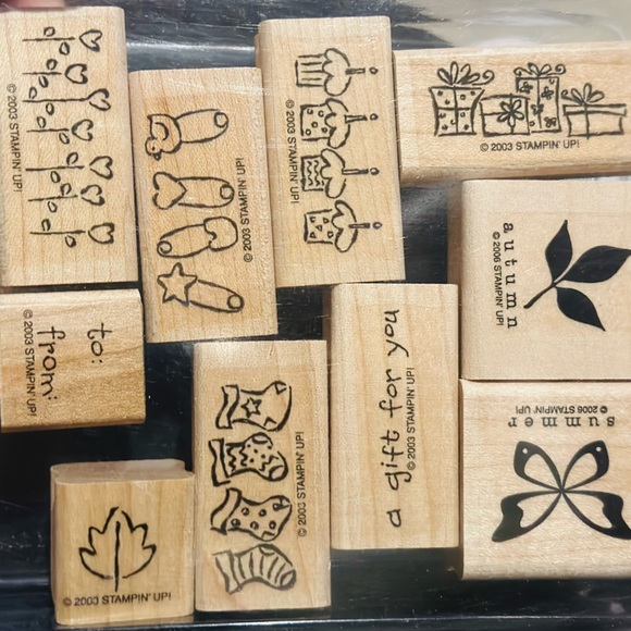 Stampin’ Up! 3 Stamp sets. (2 word sets & 1 Misc) - Picture 4 of 5